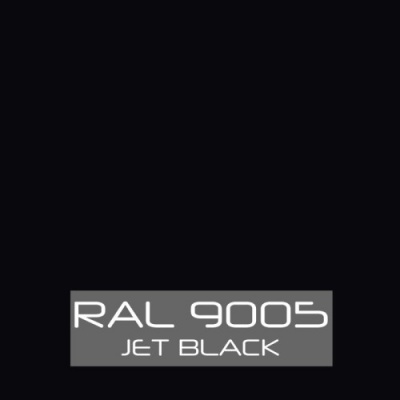 RAL 9005 Jet Black Tinned Paint
